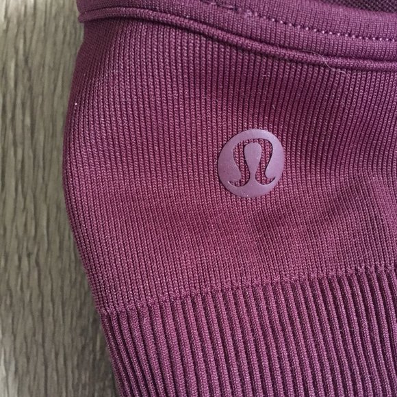 Lululemon Ebb To Street Bra Long Line Dark Adobe - Picture 7 of 9